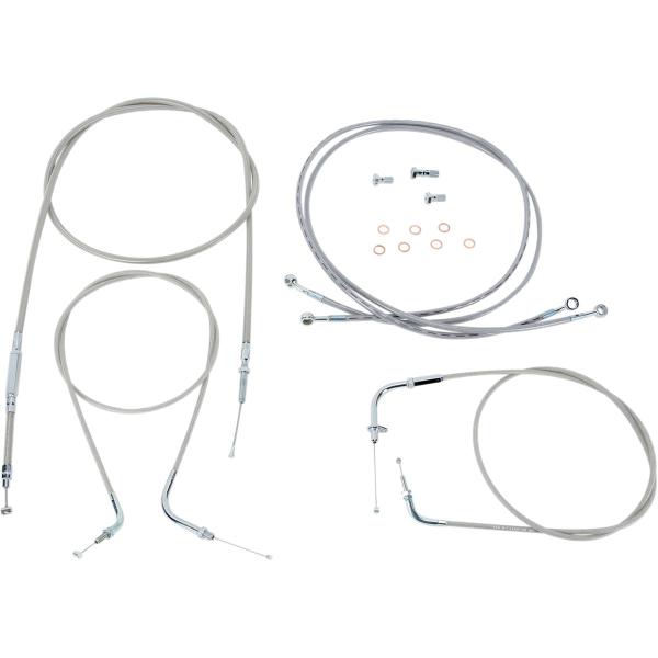 Cbl Line Kit 16 Xvs1300 - Kabel Kit 16 Edelstahl