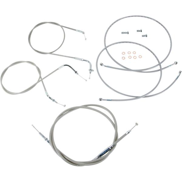 Cbl Line Kit 18 Xvs1300 - Kabel Kit 18 Edelstahl