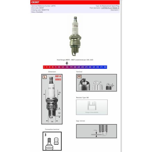 Champion S-Plug L87yc - Champion S-Plug L87yc