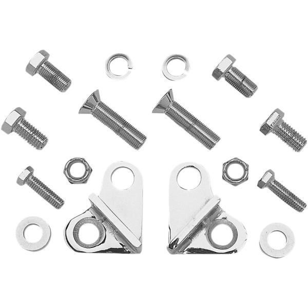 chrome Stoßdämpfer Lwr Kit 85-96 Flt - Lowering Kit hinten Low Cruiser Chrome