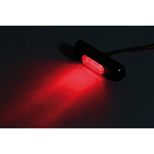 CONERO T2 LED Rücklicht, rotes Glas