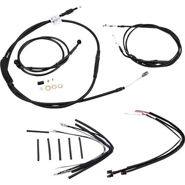 Control Kit 12 T 12-17 Fxd - Kabel Kit T-Bar 12 Non-Abs schwarz