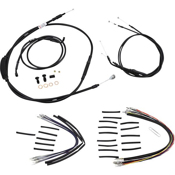 Control Kit 14 T 07-11 Fxd - Kabel Kit T-Bar 14 Non-Abs schwarz