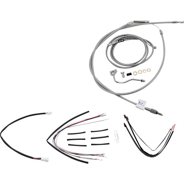 Control Kit Ss 14 Gor Flh - Kabel Kit 14 Braided Edelstahl Lenker W/Abs