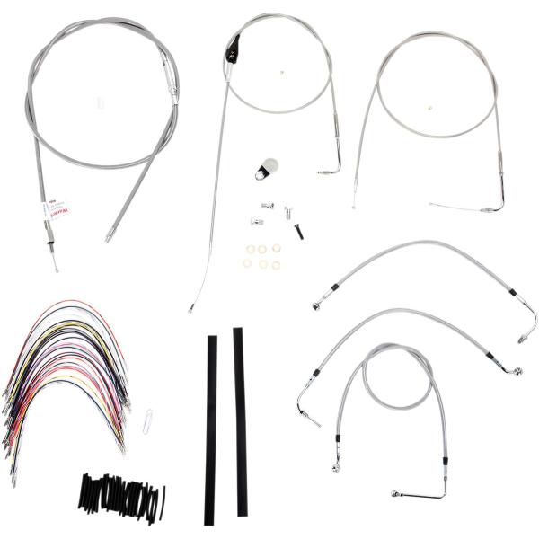 Control Ss 02 Flh Wc 16 - Kabel Kit 16 Braided Edelstahl Lenker W/O Abs