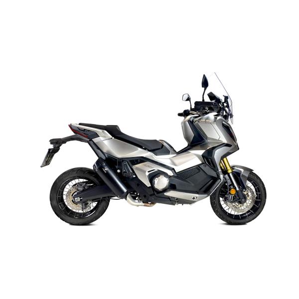 Desert black Edelstahl-Endtopf für HONDA X-ADV 750, 17-20 (RC95), X-ADV 750, 21- (RH10)