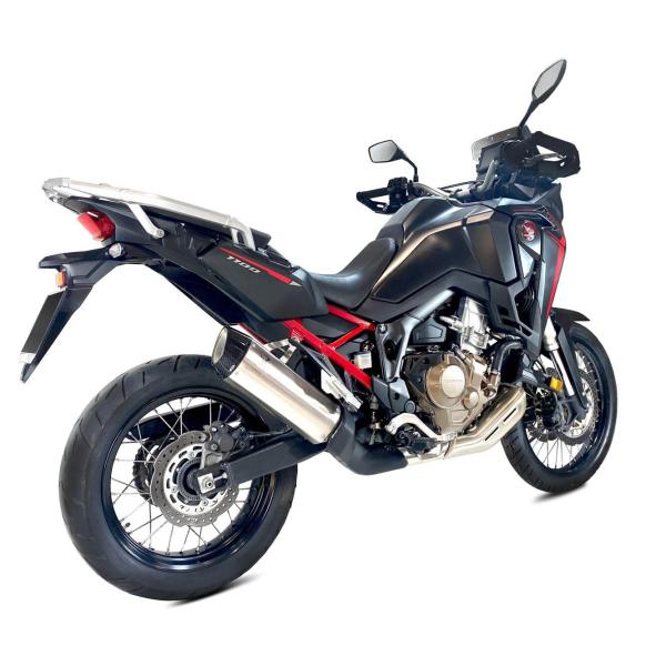 Desert Edelstahl-Endtopf für Honda CRF 1100 L AFRICA TWIN (SD08) 20-, Euro 5