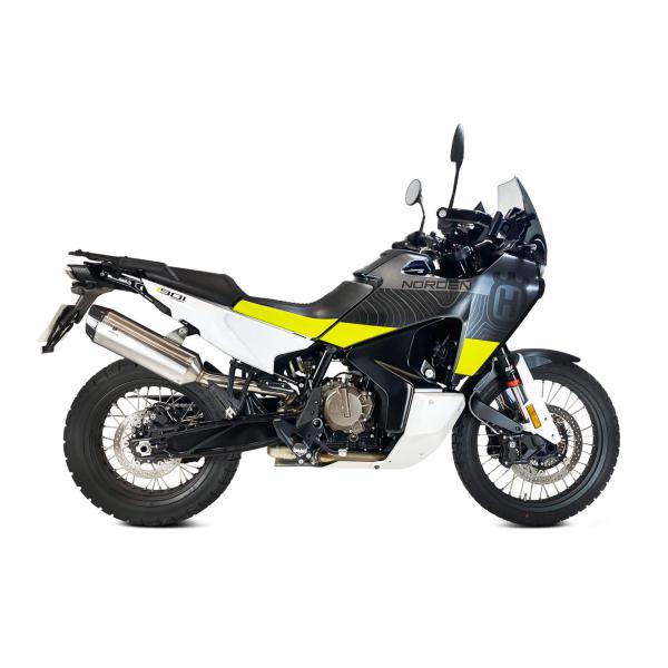 Desert Edelstahl-Endtopf für KTM 790 Adventure 19-, 890 Adventure 20-, HUSQVARNA NORDEN 901