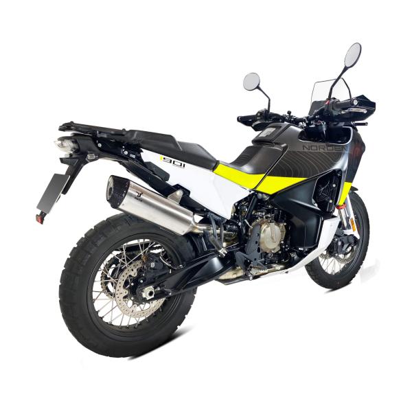 Desert Edelstahl-Endtopf für KTM 790 Adventure 19-, 890 Adventure 20-, HUSQVARNA NORDEN 901