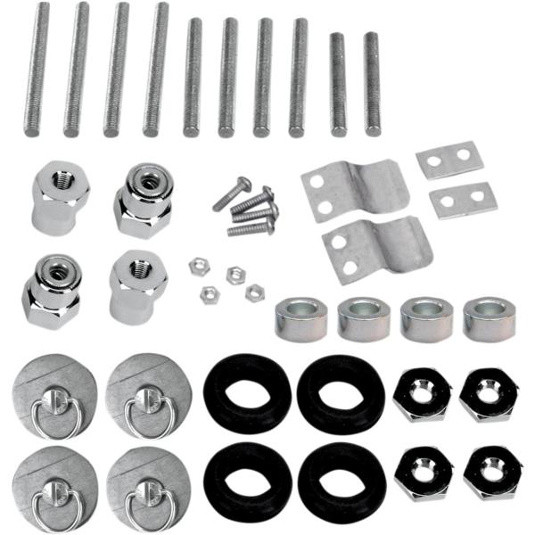 Docking Post Kit Hon/Suz - Fastener S4 Quick-Scheibeonnect Steel silber