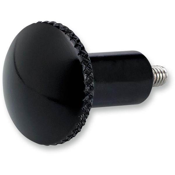 Drosselventil Knob Knurl schwarz Tri - Drosselventil Knob Knurled schwarz