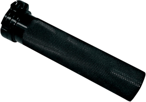 Drosselventil Tube schwarz - Drosselventil Tube Diamond Knurled Billet Aluminum schwarz