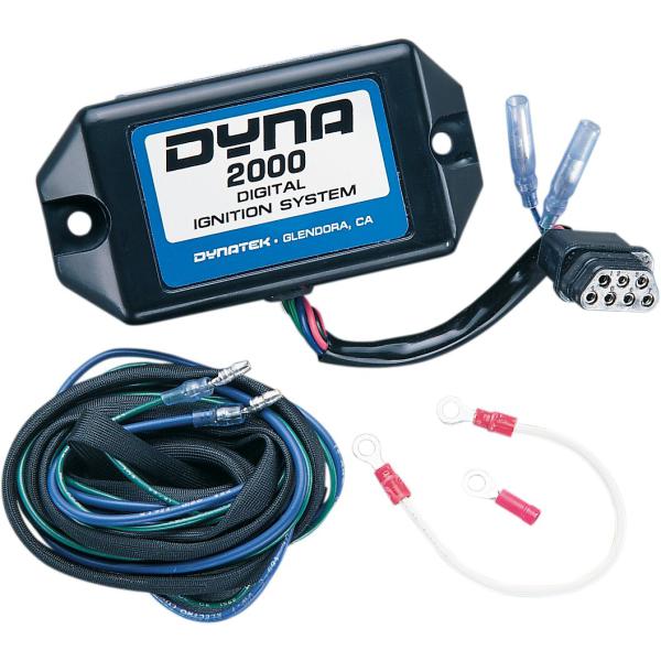 Dyna2000 Hd Zündung Sys-Prgm - Dynatek Dyna 2000 Digital Zündung Module Single/doppel-Fire W/ 7-Ersatz-Bolzen