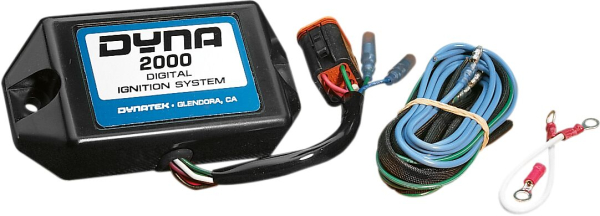 Dyna2000 Hd Zündung Sys-Prgm - Dynatek Dyna 2000 Digital Zündung Module Single/doppel-Fire W/ 8-Ersatz-Bolzen