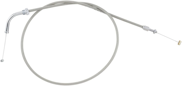 Edelstahl-Gas-/Leerlaufzug mit Schutzhülle für Cruiser