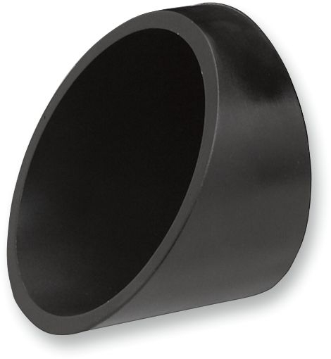 Endcap 3 S/O Slash schwarz - End Cap Slash Cut für 3&quote; Schalldämpfer schwarz
