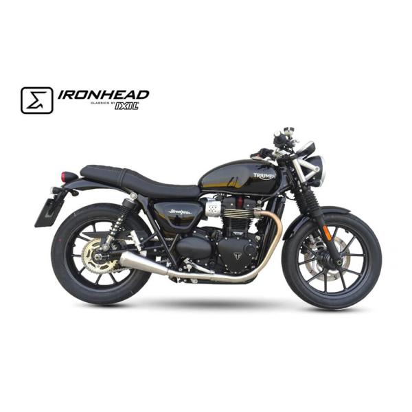 Endschalldämpfer FULL LINE, Triumph Street Twin 900 EFI ABS, (DP01), 16-18, (Euro4)