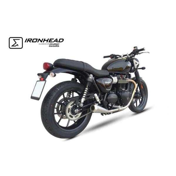 Endschalldämpfer FULL LINE, Triumph Street Twin 900 EFI ABS, (DP01), 16-18, (Euro4)