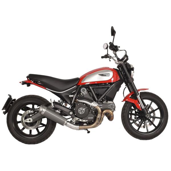 Exh Duc Scrambler Evov Ti - Evo V Slip-On Schalldämpfer Titanium Ducati Scrambler