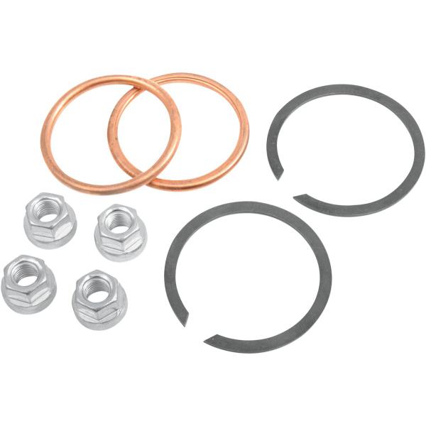 Exh Mntgkit Cop Bt/XL Evo - Dichtung Kit Auspuff Mounting With Copper Crush Rings & Flange Nuts