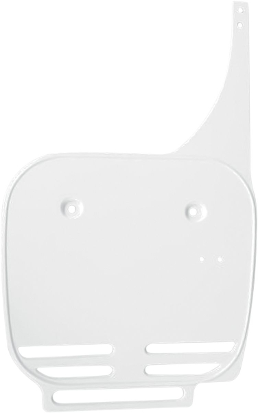 F# Plate Kx60 84-99 White - Front Number Plate Kawasaki Kx60 White