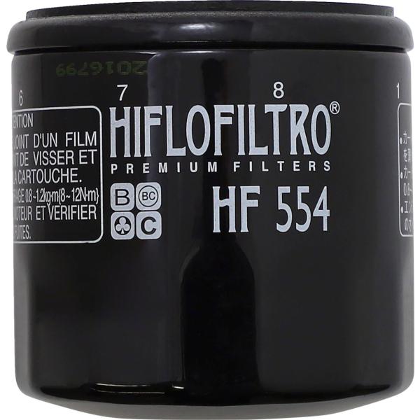 Fltr Oil Mv Agusta Hf554 - Ölfilter Spin-On Paper Glossy schwarz