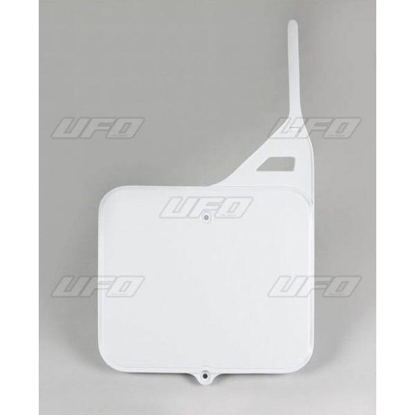 Frt #Plate Tm 97-00 Wh - Front Number Plate Tm-Racing 80-125-250 White