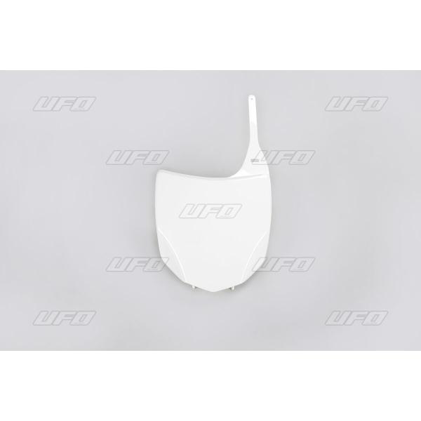 Frt #Plt Kxf250 09-12 Wh - Front Number Plate Kawasaki Kxf250 White