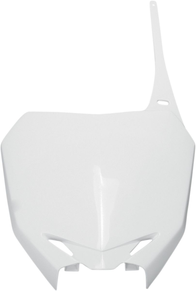 Frt#Plate Rmz250/450 Wt - Front Number Plate Suzuki Rmz250/450 White