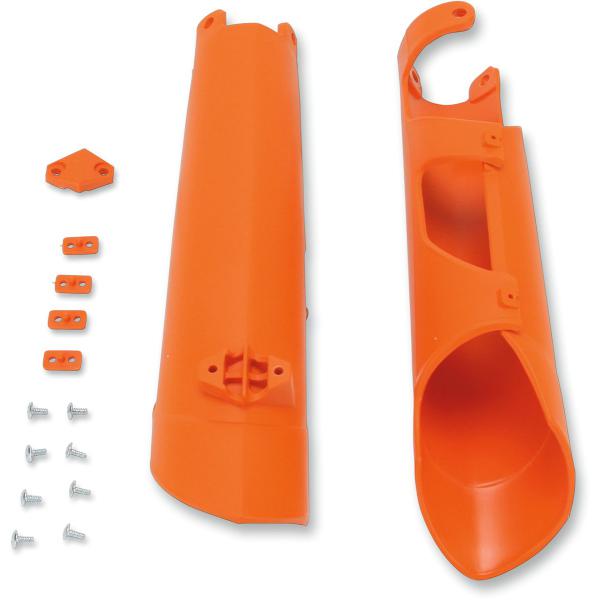 Gabel Abdeckung 08 Ktm Org - Gabel Slider Protectors Ktm Sx/Sx-F/Exc orange