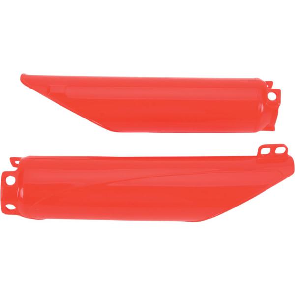 Gabel Abdeckung Cr rot - Gabel Slider Protectors Honda Cr125/250/500 & Crf250/450r/X Crf-rot