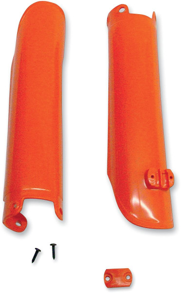 Gabel Sldr Prot Ktm Org - Gabel Slider Protectors Ktm Sx/Sx-F/Exc orange