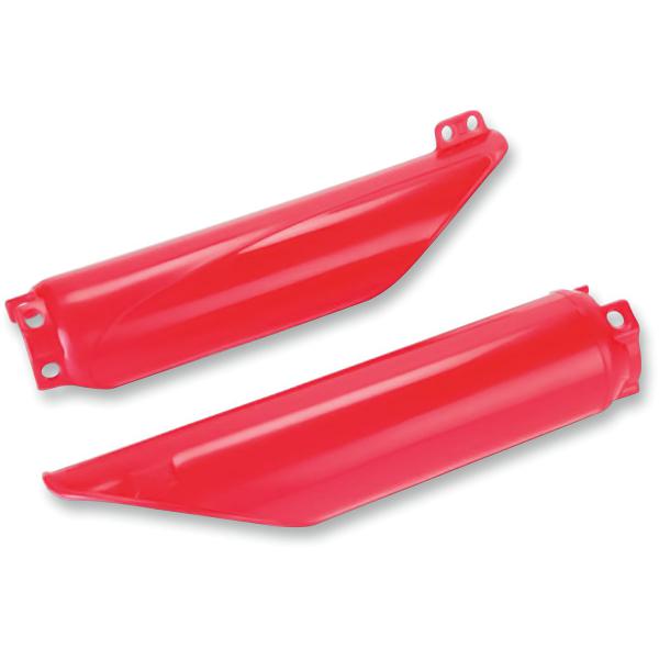 Gabel Slider Prot Cr Pink - Gabel Slider Protectors Honda Cr125/250/500 Cr-rot