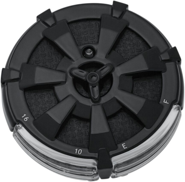 Gauge Alley schwarz Fuel/Bat - Alley Cat Led Fuel & Batterie Gauge schwarz
