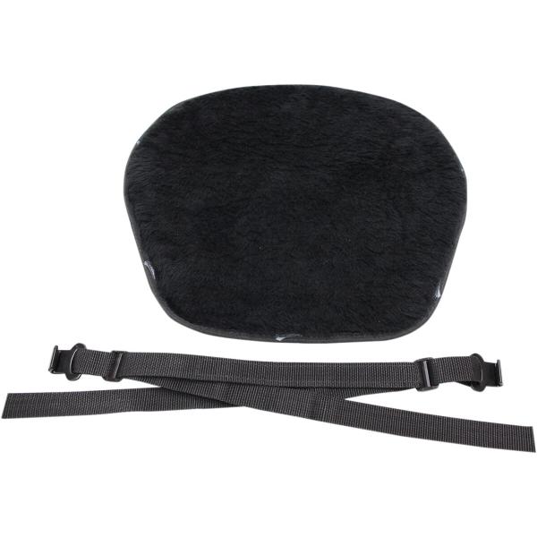 Gel Unterlage Jumbo Fleece - Plain|Fleece Sitz Unterlage Komfort Unterlage Xxl Universal Fleece|Saddlegel™ schwarz