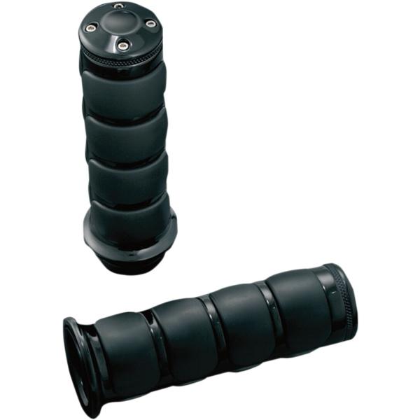 Griffe Iso schwarz Hon/Tri - Iso-Grips für Honda & Triumph schwarz