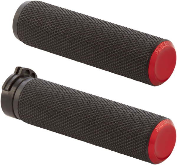 Griffe Knurled Cbl rot