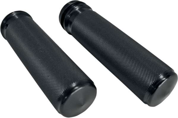 Griffe Knurled schwarz 8-19flt - Grips Hand Diamond Knurled Etc Aluminum schwarz