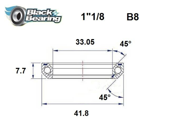Hb 30.5x41.8x7.7mm 45 /45 - Headset Lager