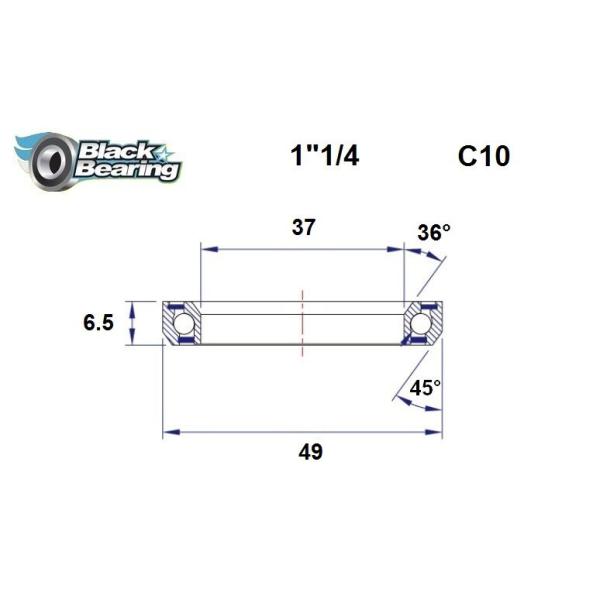 Hb 37x49x6.5mm 36 /45 - Headset Lager