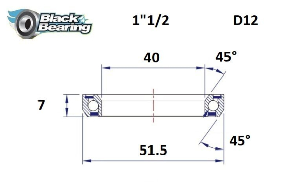 Hb 40x51.5x7mm 45 /45 - Headset Lager