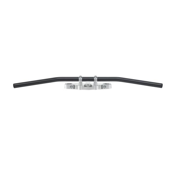 Hbar 1Dragbar Long schwarz W/Dent - Lenker Dragbar Long Steel Ø 25.4 schwarz, Kabel Indent