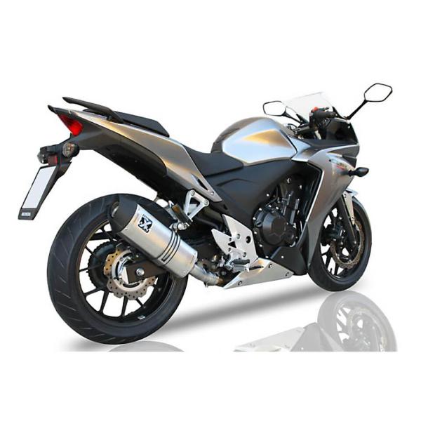 HEXOVAL XTREM Evolution Endschalldämpfer HONDA CBR 500 R/CB 500 F (Euro4)