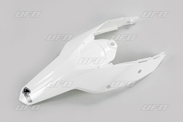 hinten Fdr Exc 08-11 W/Pins Wh - hinten Schutzblech W/Seitliche Tafeln Ktm Exc White