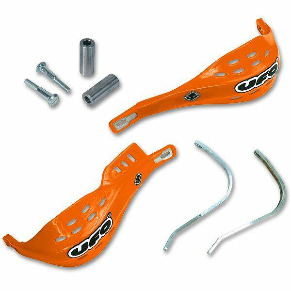 Hndgrds Jumpy 1 1/8 Or - Jumpy Supermotard Uni Handschutz für 28,6MM (1 1/8) Pro-Taper Bars Ktm-orange