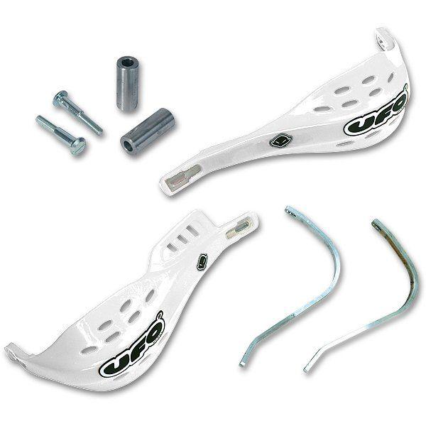 Hndgrds Jumpy 1 1/8 Wh - Jumpy Supermotard Uni Handschutz für 28,6MM (1 1/8) Pro-Taper Bars White