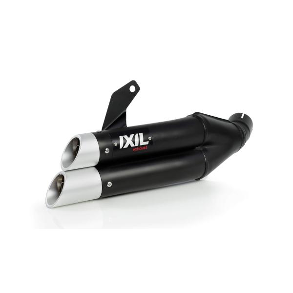 Hyperlow black XL Edelstahl-Endtopf für KTM DUKE 690 (KMT690), 12-16