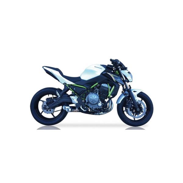 Hyperlow black XL Komplettanlage für KAWASAKI Z 650, 17- (Euro4)