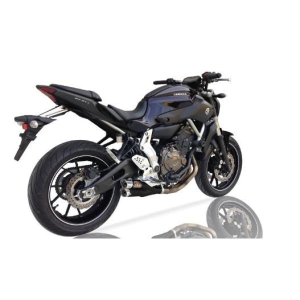 Hyperlow black XL Komplettanlage für YAMAHA MT-07, XSR 700, (Euro3+4)