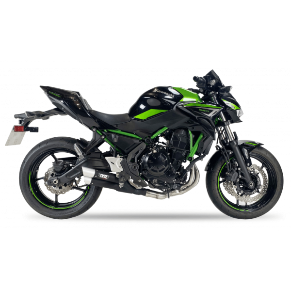 Hyperlow XL Komplettanlage mit Kat, KAWASAKI Z 650/650 Ninja, 23-, (Euro5)